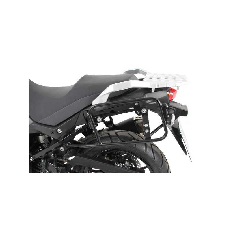 ヘプコアンドベッカー　サイドキャリア Lock-it ブラック V-Strom650/XT 17-23　6503534-0001