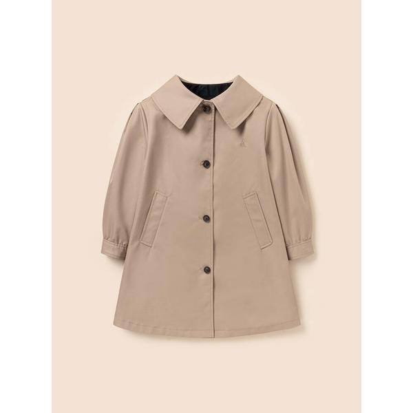 [必須] 女児クラシックトレンチコート ベージュ