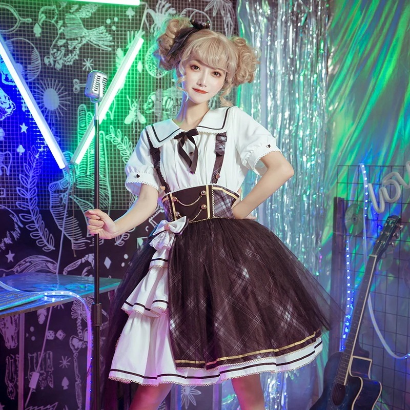 オリジナルロリータ黒曜石＋インナーskストラップ取り外し可能
