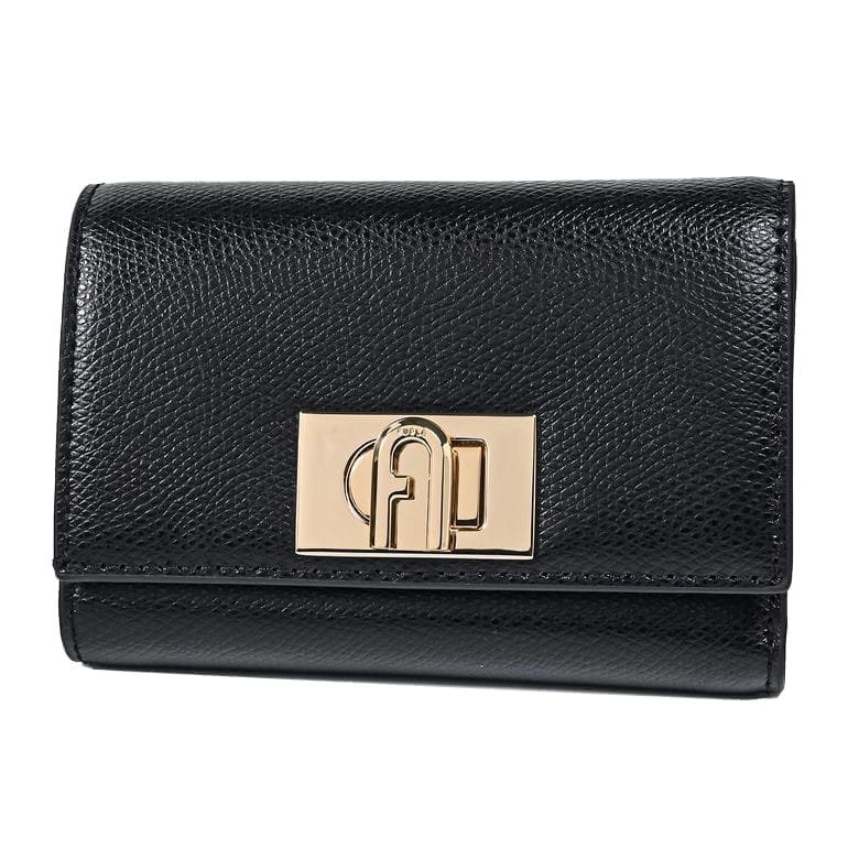 三つ折り財布 小銭入れ付き 1927 Mサイズ コンパクト ウォレット ネロ ブラック WP00225 ARE000 O6000