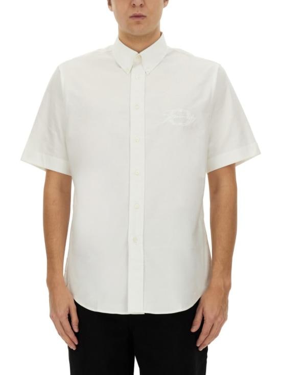 GIVENCHY Men Shirts BM611CG1ZF 100 White