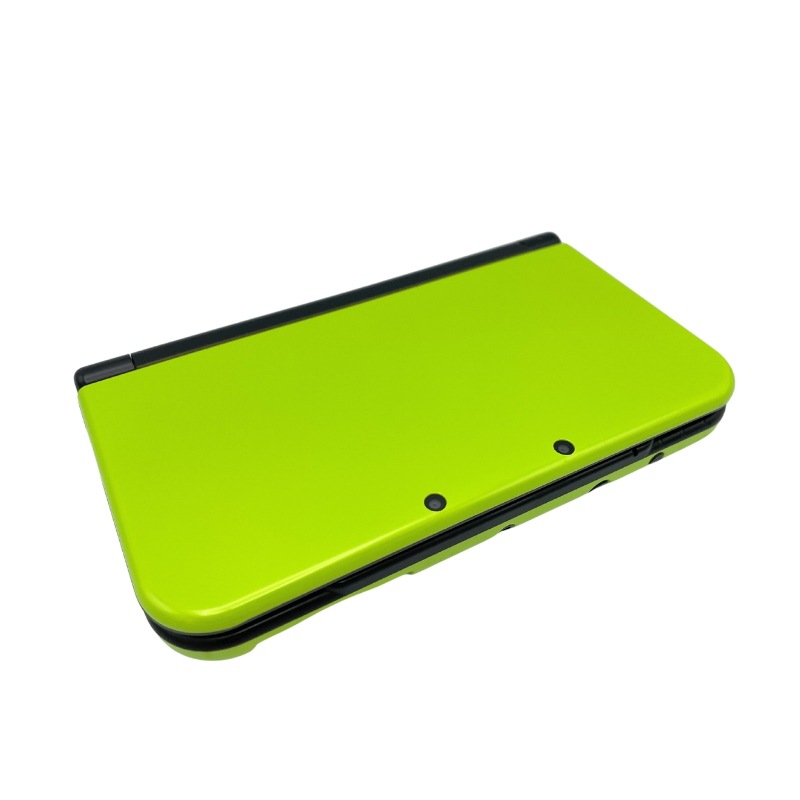 【中古 動作確認済】 Newニンテンドー3DS LL ライム×ブラック