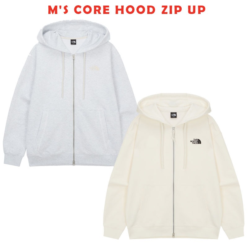 韓国正規品保証 関税負担なしNJ5JR00A MS CORE HOOD ZIP UPデイリー 基本 着装 男子 女子 人気 韓国 ファッション 男女共用 アウトドア