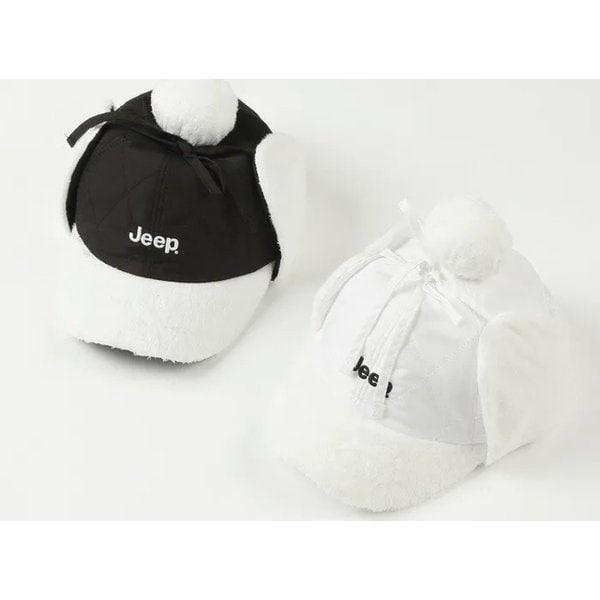 ダイヤキルティングボアイヤーフラップキャップ