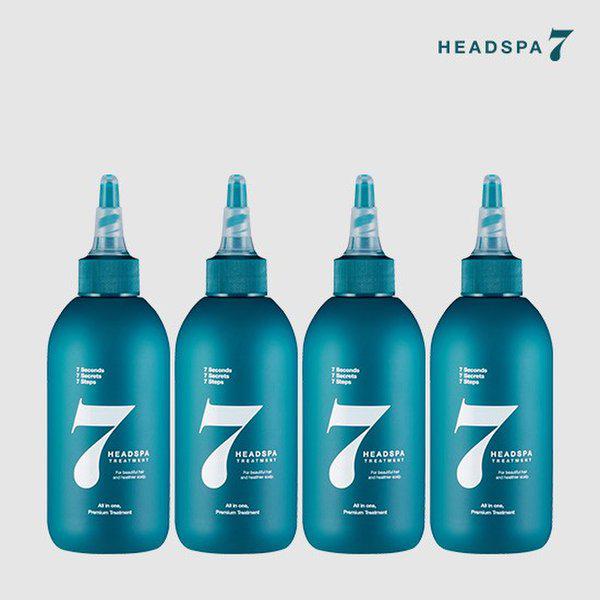 青い目の黒髪ヘアパックトリートメント300mlx4個
