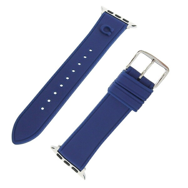 コーチ 小物 メンズ レディース アップル ウォッチ ベルト バンド ストラップ ブルー STRAP CA R SLC 22.00/20.00 CB244BLU COACH アウトレット