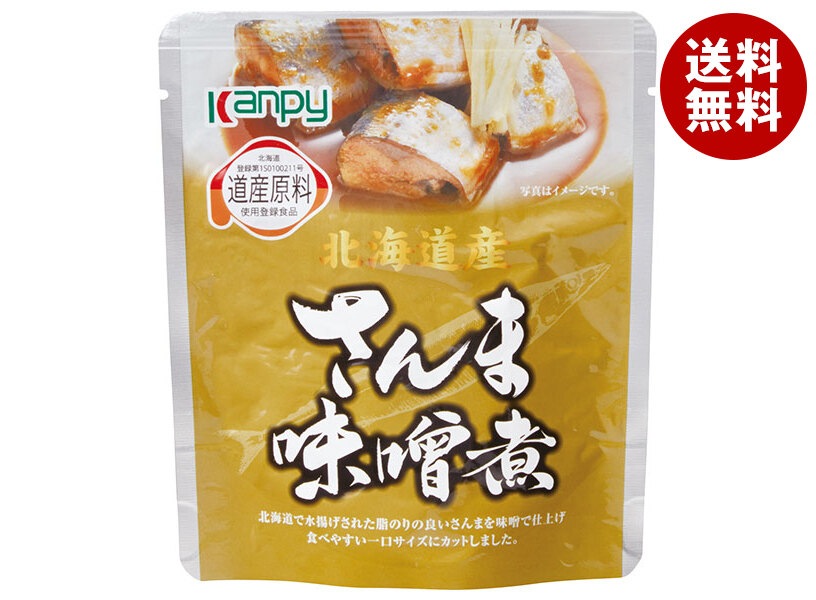 カンピー 北海道産 さんま味噌煮 80g＊24袋入＊(2ケース)
