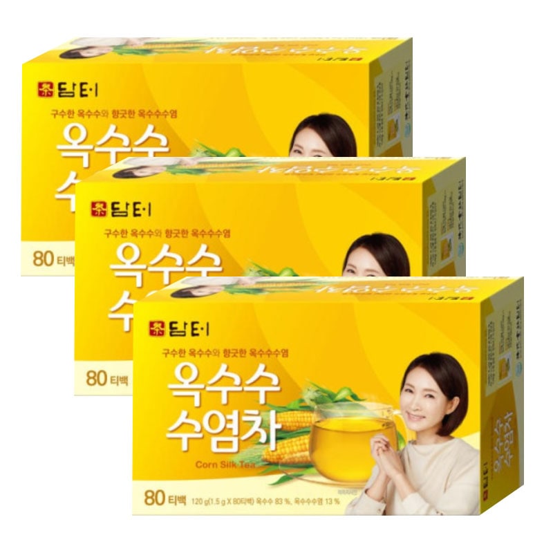[1+1+1]タムトとうもろこしのひげ茶 240t ティーバッグ茶/ 韓国飲料/ とうもろこし/ 香ばしいとうもろこしのひげ茶