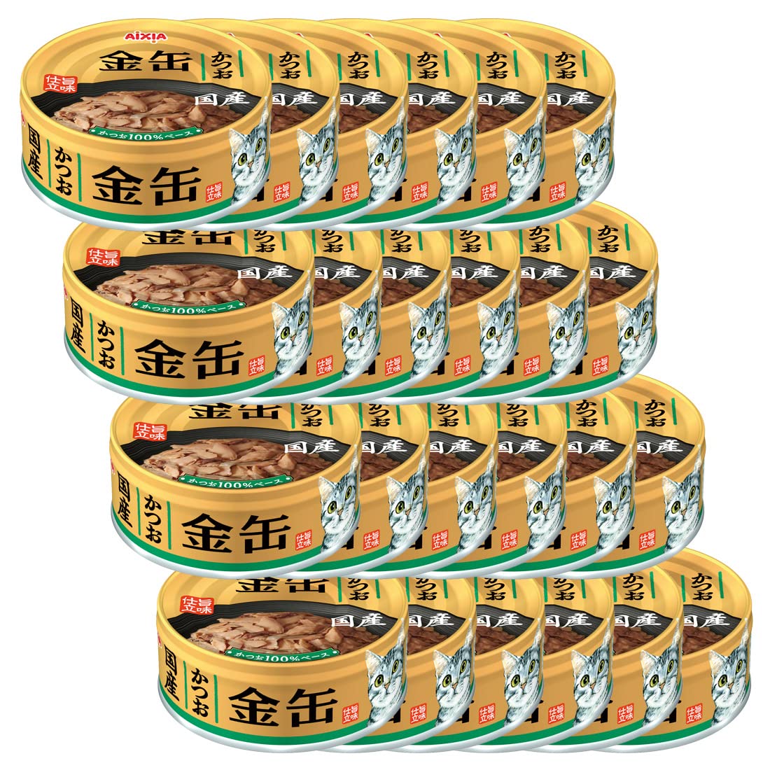 金缶 かつお 70g×24個セット