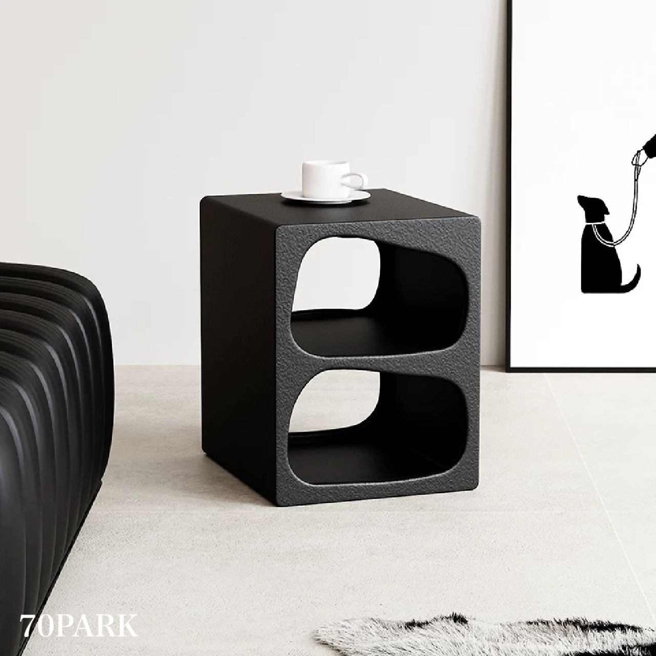 ニュアンス オープン ラック 二段 サイドテーブル 全2色 棚 収納 モノトーン 韓国インテリア 韓国雑貨 韓国っぽ インテリア雑貨 韓国 おしゃれ 可愛い 北欧 カラフル 70PARK 14,045円