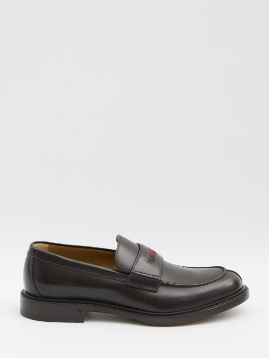 GUCCI Men Laced up Shoes 838136 BROWN