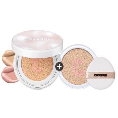 ヴィーガン ブロッサム トーンアップクッション クリア (本品14g+詰め替え14g)