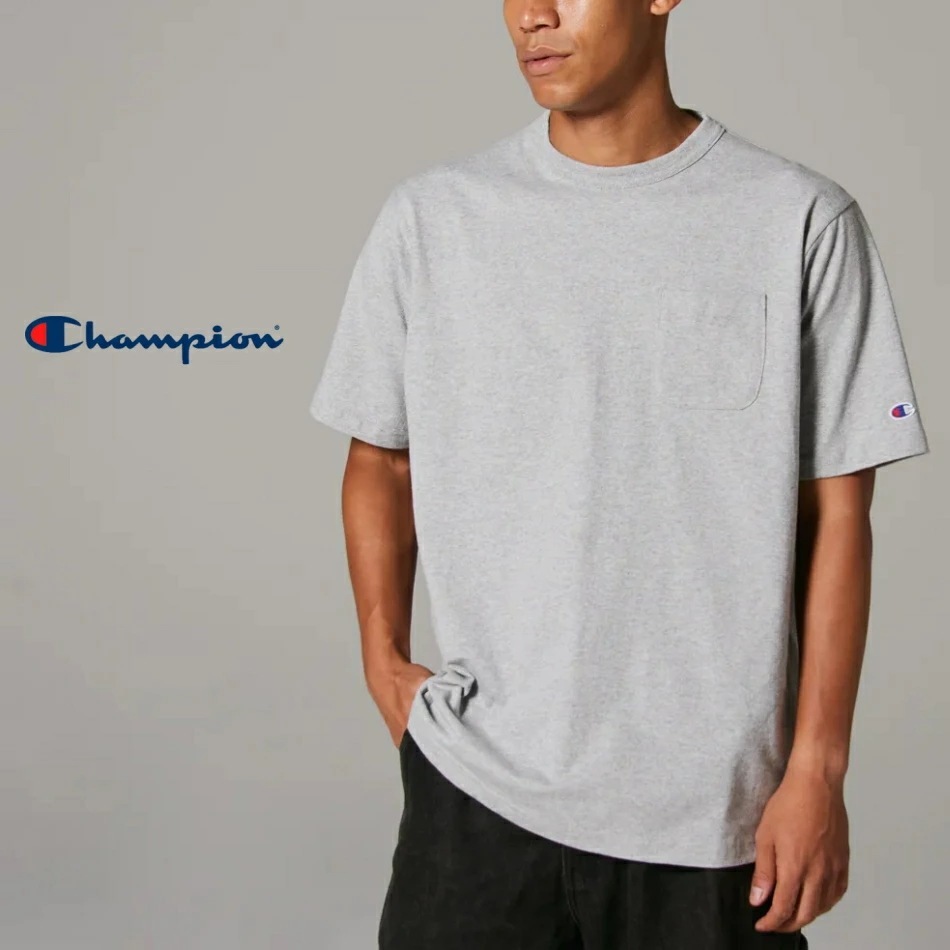 T1011 ティーテンイレブン ショートスリーブポケットTシャツ 26SS MADE IN USA C5-B302 040/シルバーグレー/