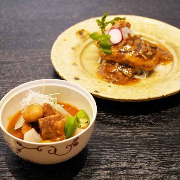 兵庫 みのり 黒毛和牛和風ビーフシチュー 煮込みハンバーグ 各2食 SISK