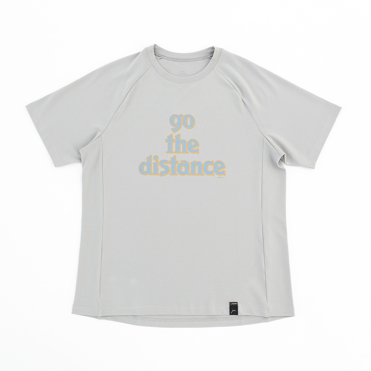 【CAYL】 25FW DELTA PQ SHORT SLEEVE : LIGHT GREY
