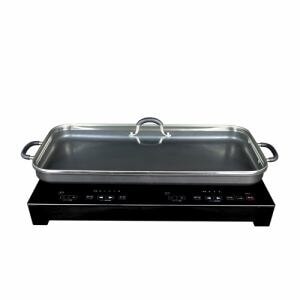 SKジャパン SKJ-YA142HP 2口IH調理機+専用プレート