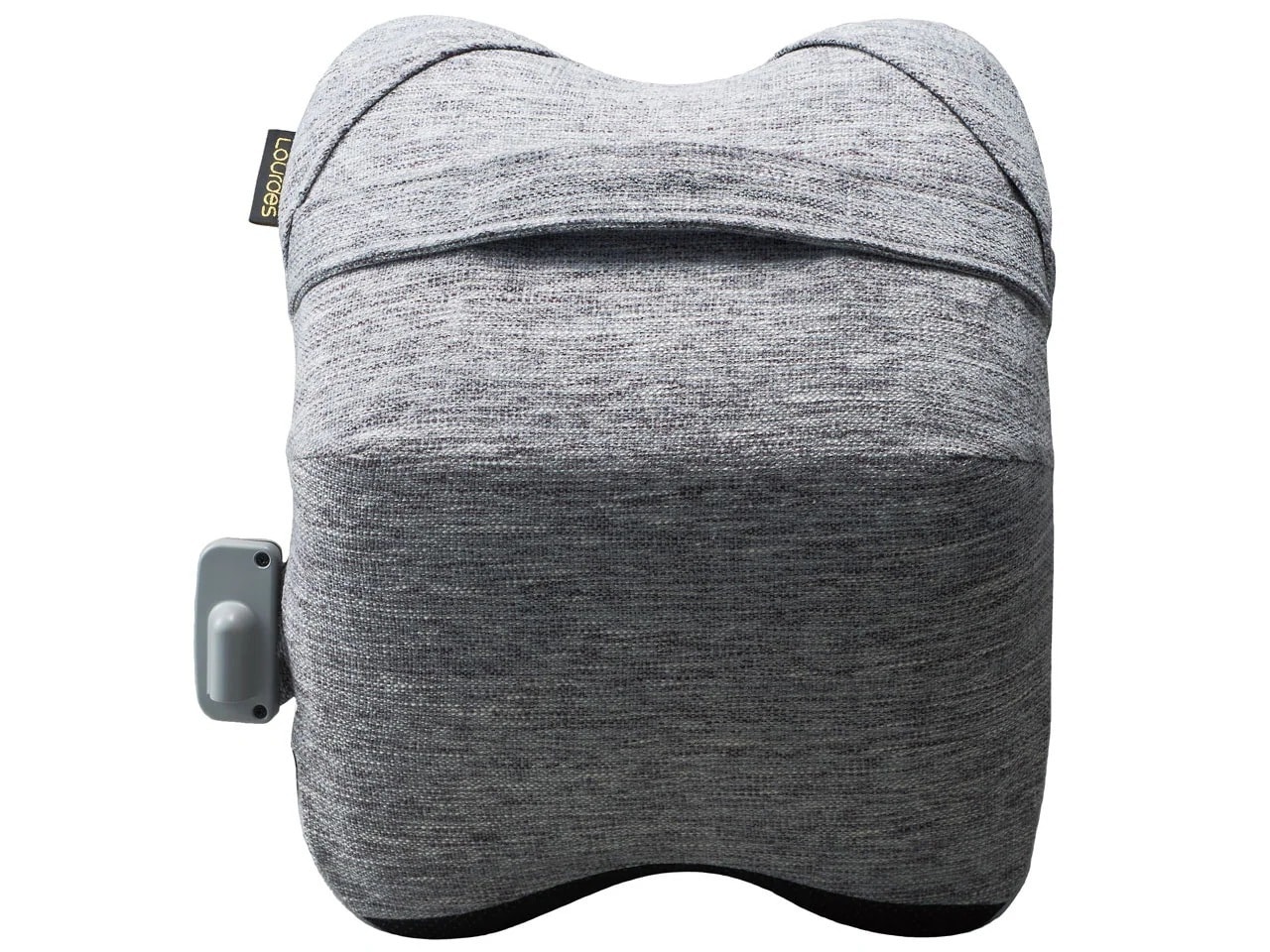 ルルド プレミアムマッサージクッション クロスグランデ AX-HCL348lg [ライトグレー]