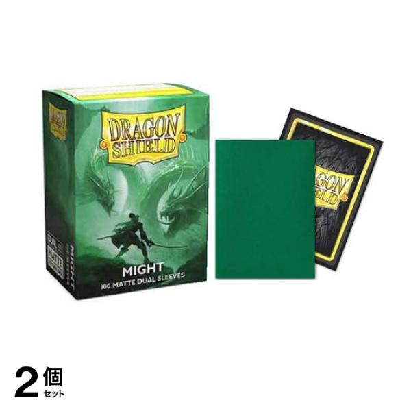 ドラゴンシールド マットデュアルスリーブ スタンダードサイズ AT-15058 マイト 100枚入 2個セット