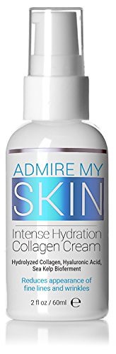 Admire My Skin Collagen Beauty Cream - Hyaluronic Acid Moisturizer - Powerful Hyaluronic Acid Cre...