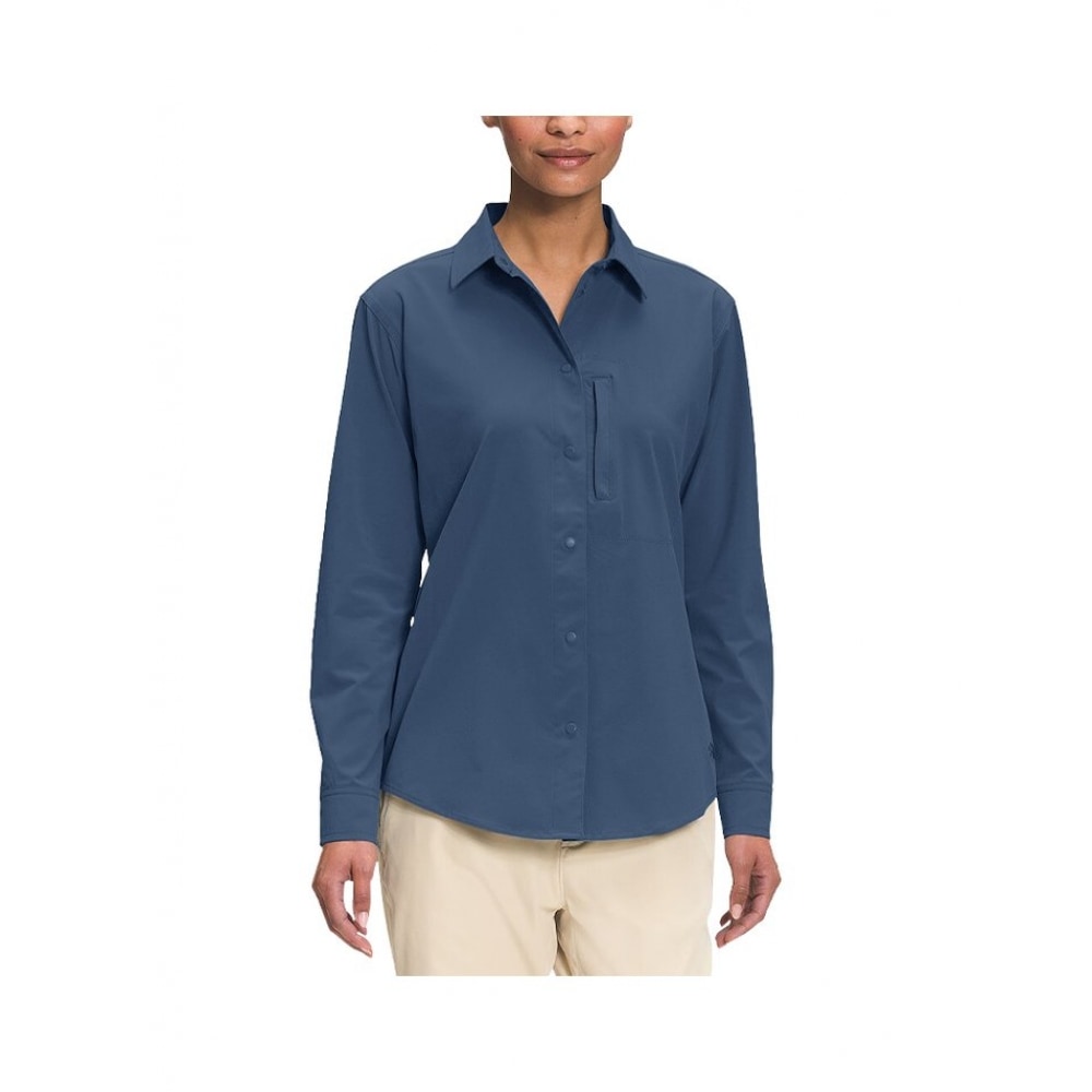 ザ・ノース・フェイス女性用ロングスリーブシャツ