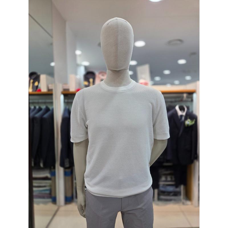브루노바피 ラウンドニット Tシャツ MAIBR6M241601_DG