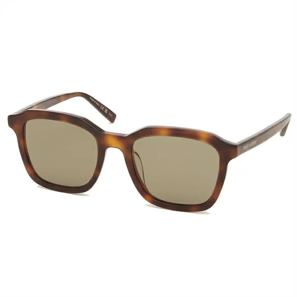 サングラス アイウェア 53サイズ アジアンフィット グリーン ハバナ メンズ レディース SAINT LAURENT PARIS SL 457 002