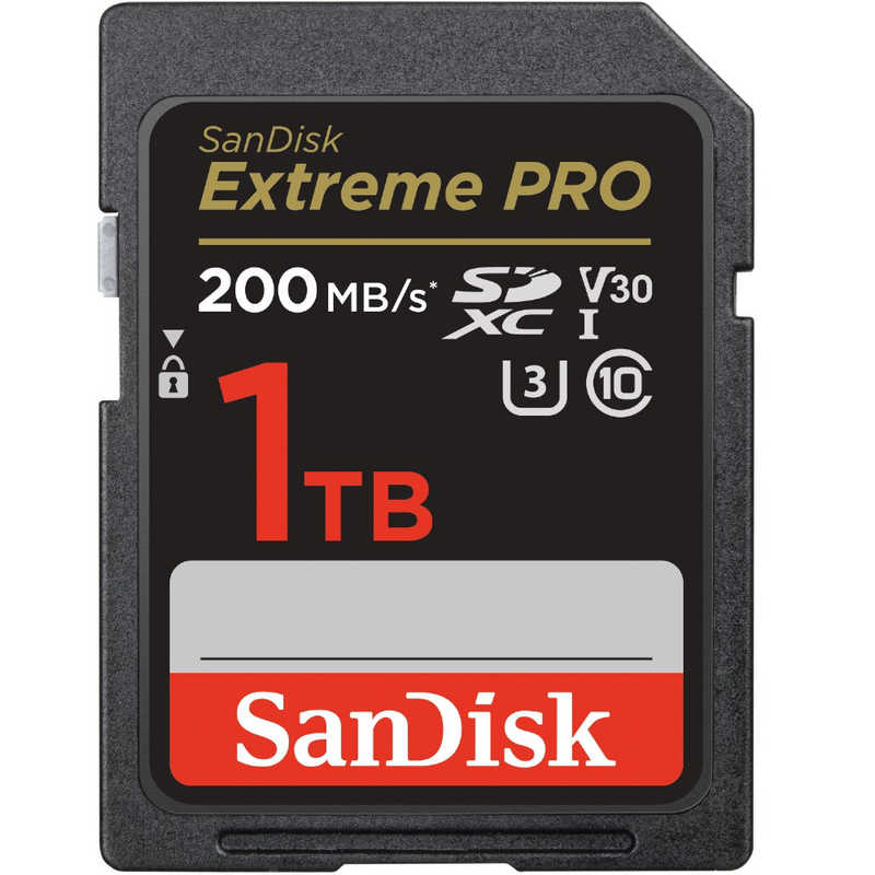 サンディスク　SanDisk Extreme PRO SDXC UHS-Iカード[Class10 /1TB]　SDSDXXD-1T00-JNJIP