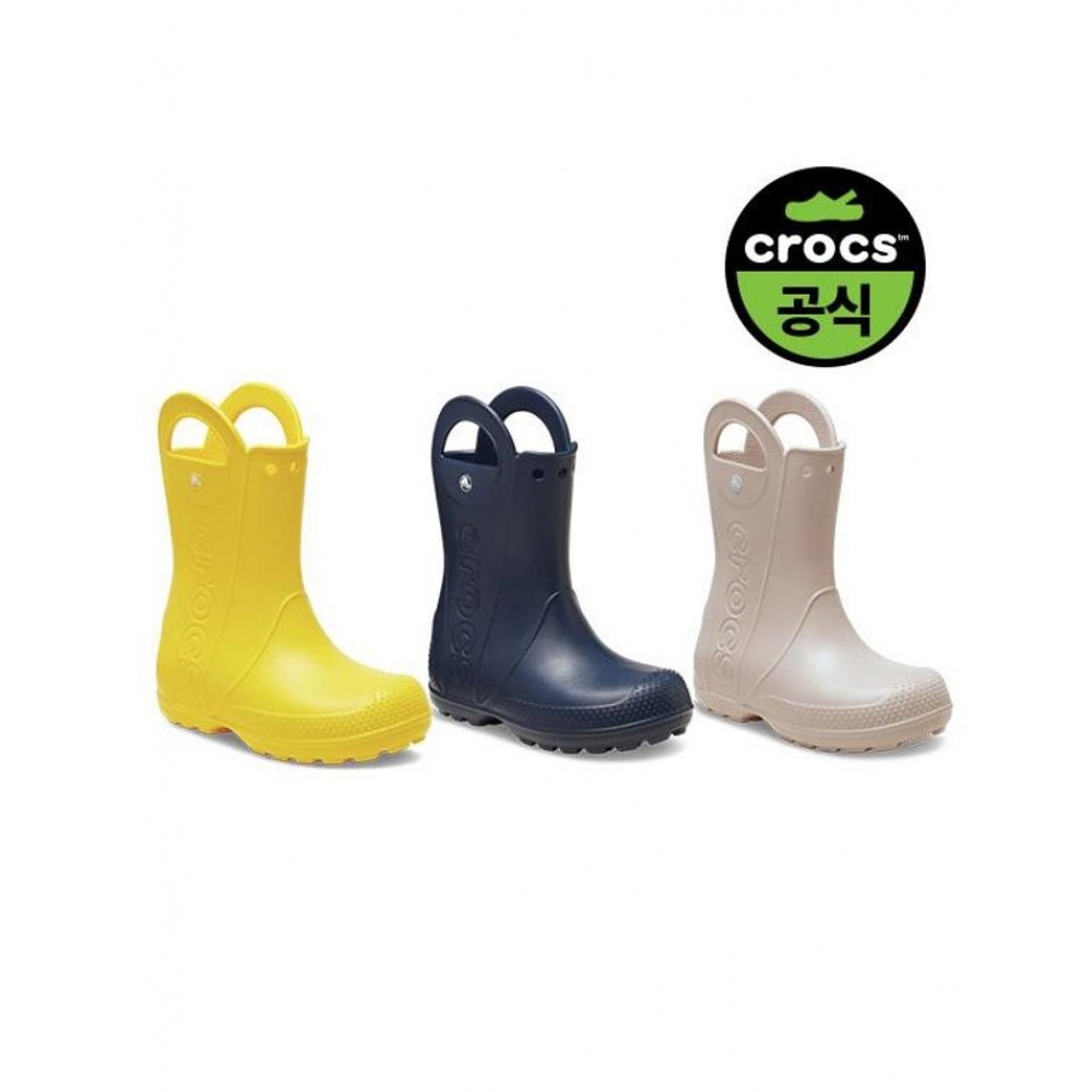 Crocs キッズ用ハンドルイットレインブーツ 3 チョイス 1