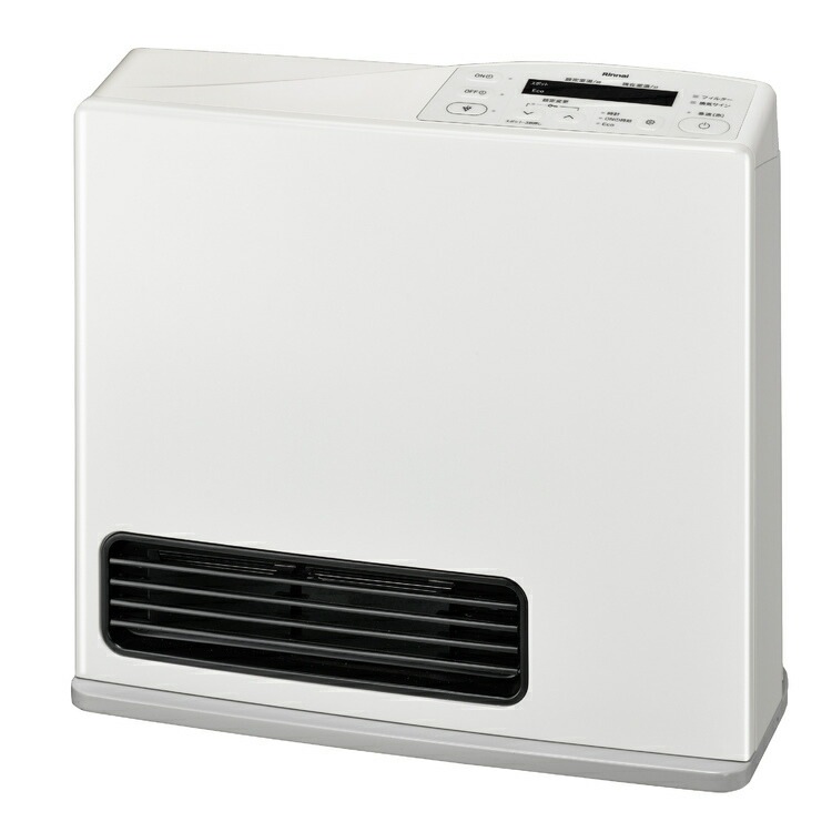 家電 冬物家電 電気暖房家電 ガスファンヒーター都市ガス13A ホワイト RC-N242PE