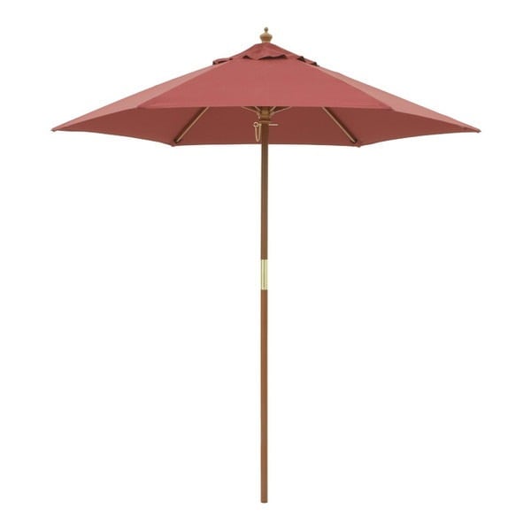 PAL-21E ウッドパラソル 2.1m エンジ メーカー直送