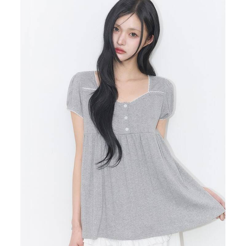 ILLIGO フレアシャーリングトップ メランジ 26SMTOP29ML 374335