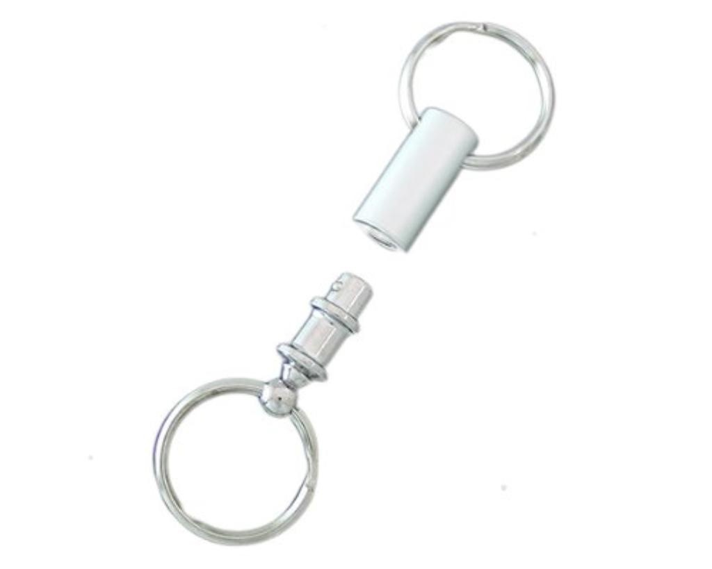 大一鋼業 マーキードック キーホルダー サテンシルバー MD-SS [まとめ買い10個セット]