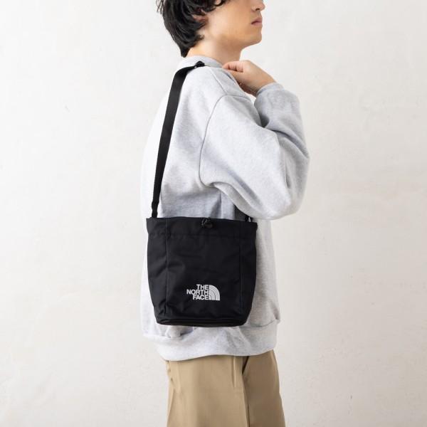 ショルダーバッグ ホワイトレーベル バケット バック ミニ 韓国ライン ブラック メンズ レディース ユニセックス THE NORTH FACE NN2PQ67J BLK