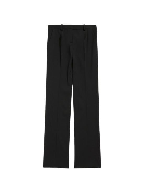 BALENCIAGA Women Straight Pants 872125 TJT211000 Black
