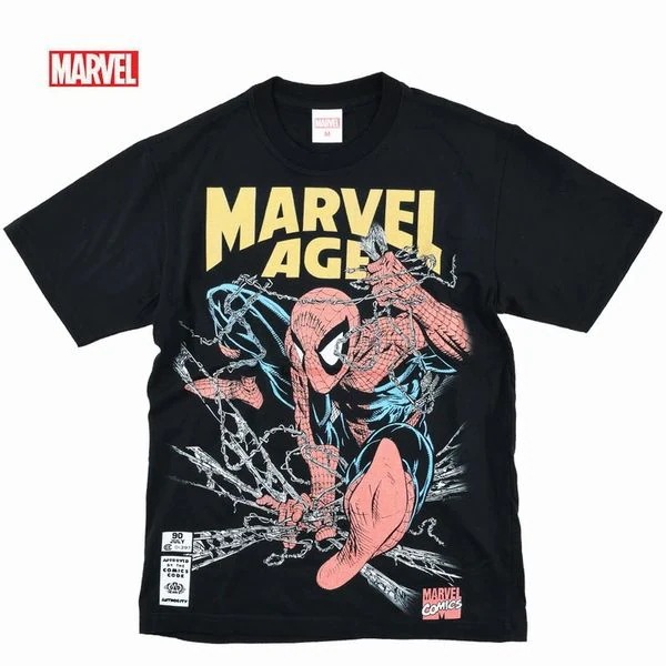 半袖 Tシャツ カットソー トップス メンズファッション スパイダーマン MARVEL マーベル