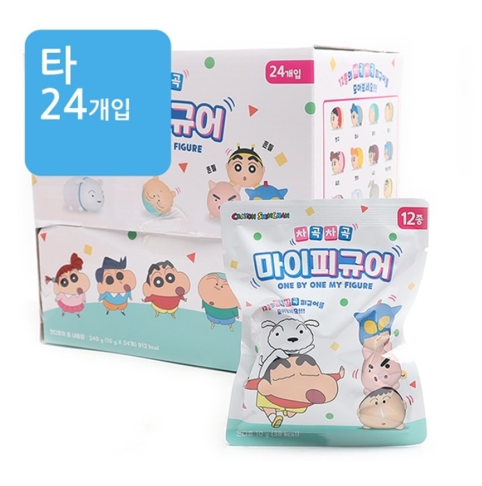 (24個セット)クレヨンしんちゃん きちんとマイフィギュア 10g