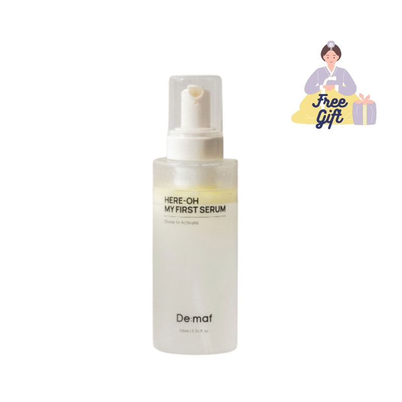 [De:ma] Here-oh my first serum マイファーストセラム 155ml 　超低分子ヒアルロン酸/雲の様に柔らかいソフト製剤/万能基礎セラム/肌バリア 5,125円