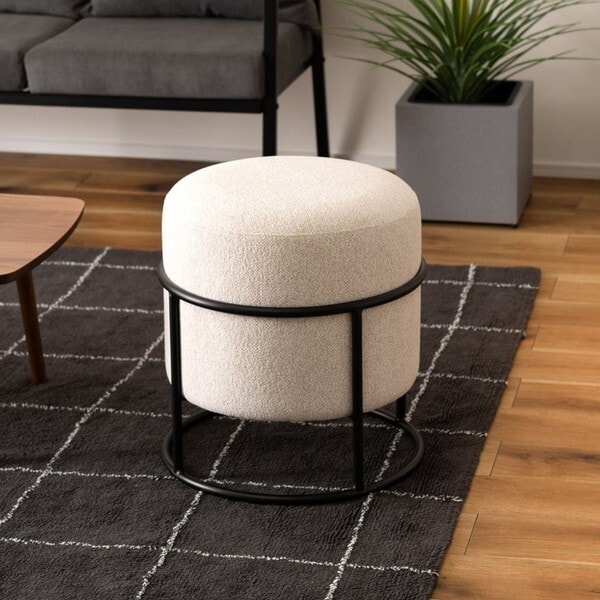 PC-507IV アイボリー スツール メーカー直送