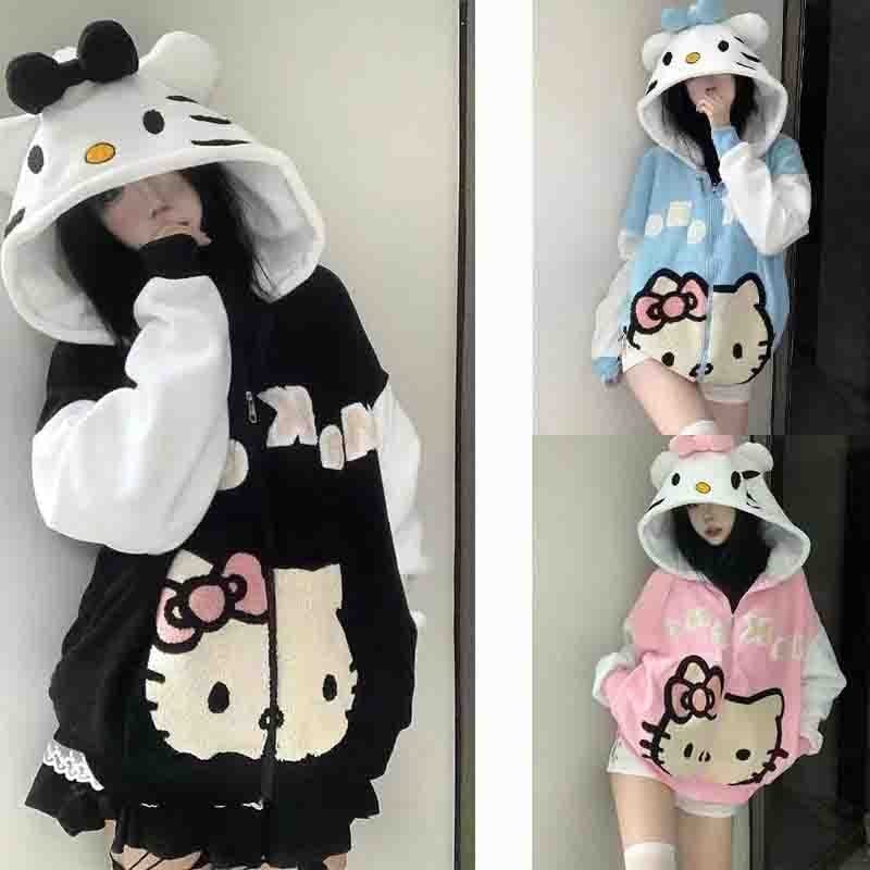 緊急SALE!!! 【即納】ボアジャケット カジュアル ルームウェア 秋冬 アウター もこもこ ボアパーカー 暖かい 裏起毛 ジップアップパーカー 地雷系 量産型 可愛い レディース 4,618円