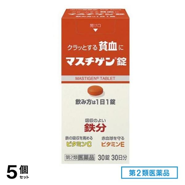 第２類医薬品 マスチゲン錠 30錠 5個セット