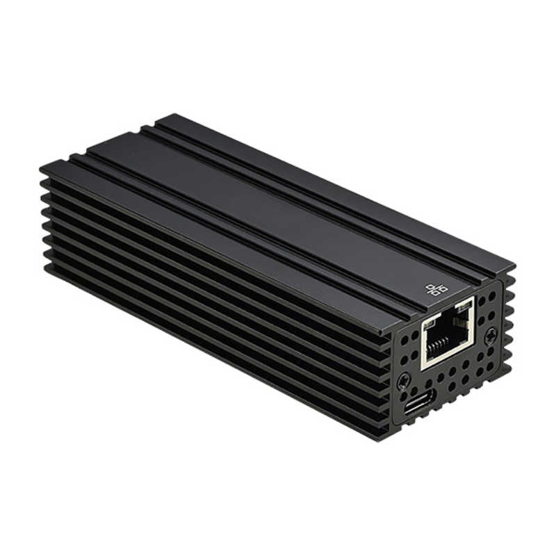 GOPPA　Thunderbolt(TM)3/4/5・USB4(R)専用 10GbE LANアダプター ブラック　GP-CR4510GH/B