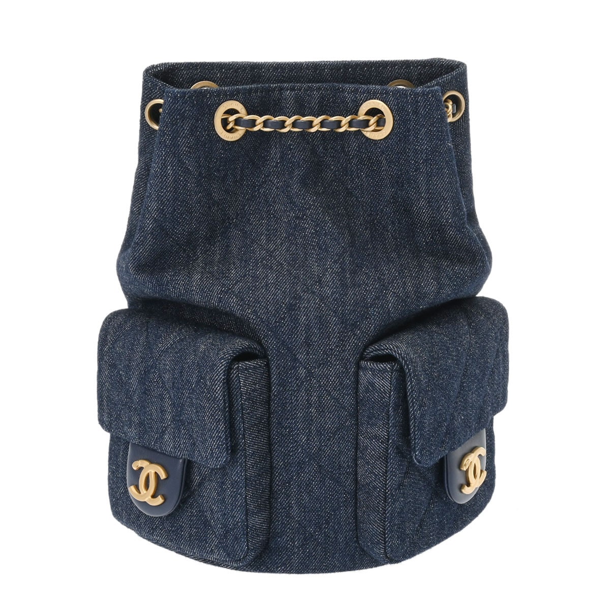 マトラッセ ネイビー レディース デニム リュック・デイパック 未使用 銀蔵