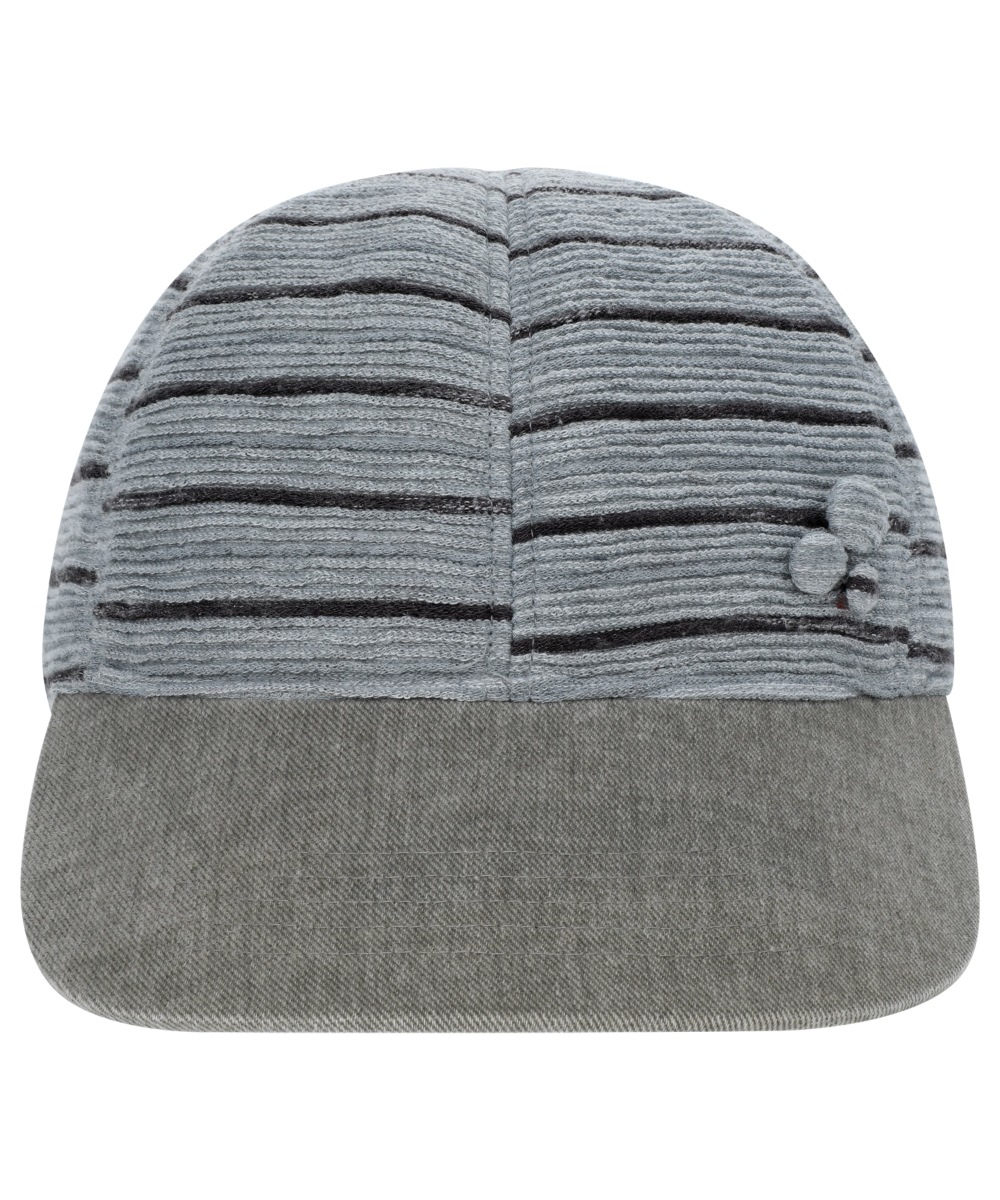 【COYSEIO】 25FW PEACH STRIPE CAP : GREY
