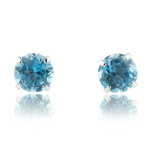 ブルートパーズ スタッド ピアス K10 記念日 スタッドピアス レディース ゴールド 誕生石 11月