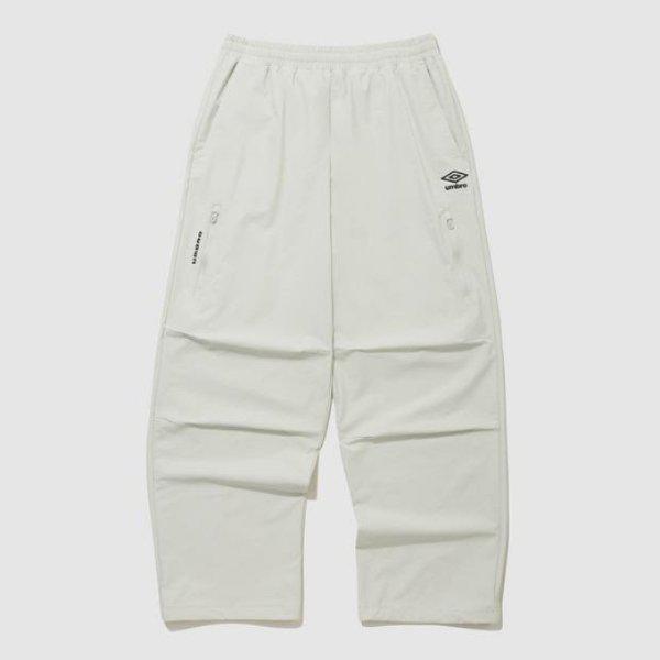 M パンツ NQK UQ121SPT12-WBE ブロテクト ジッパー カーゴ ストレート パンツ WHITE BEIGE