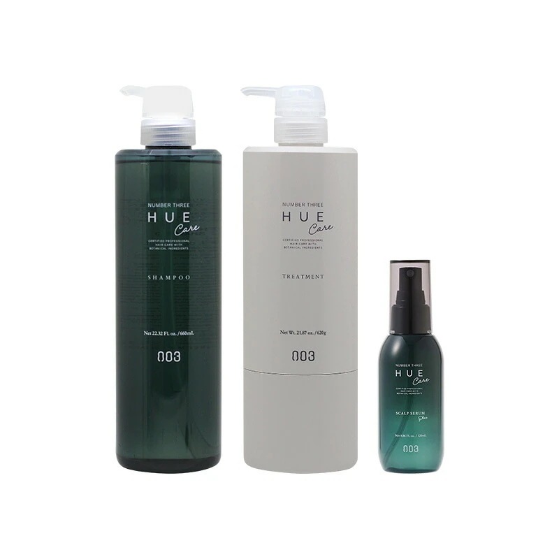 ヒュウケア リバイタライジング シャンプー 660ml＋トリートメント 620g＋スカルプセラム+ 120ml 計3個セット