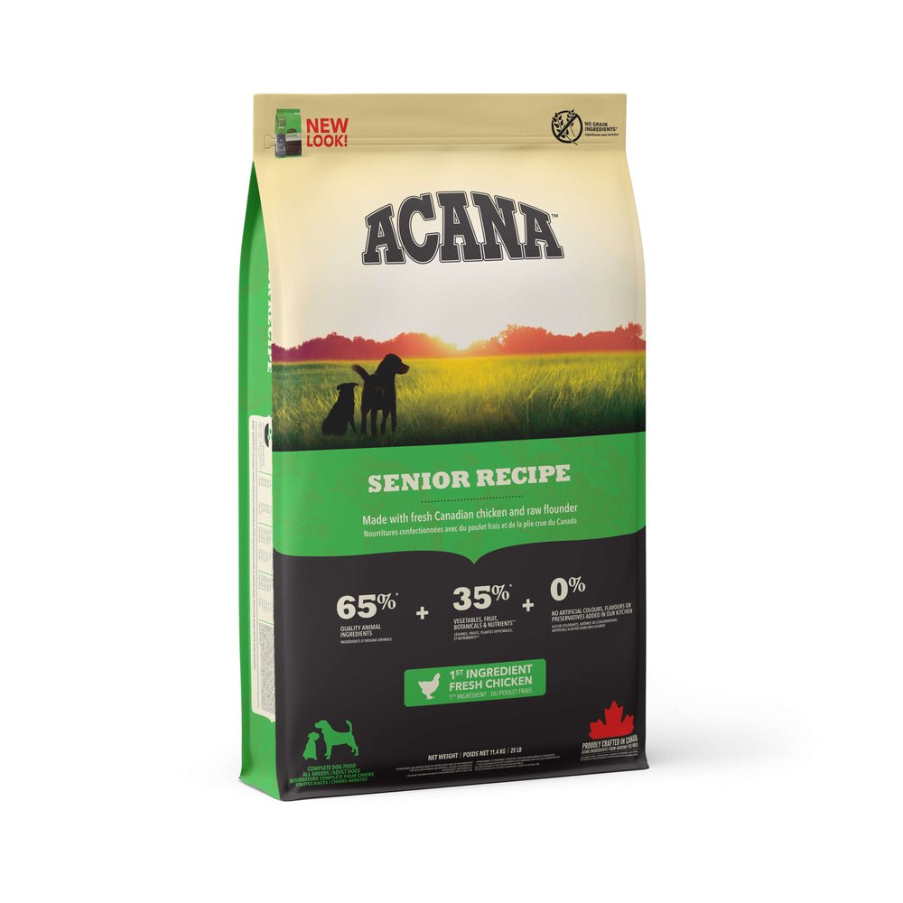 シニアレシピ　１１．４ｋｇ　正規品　ＡＣＡＮＡ　ドッグフード　ＣＲＣ45―02―05―10―10