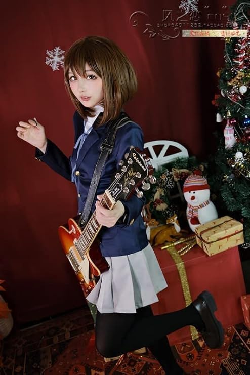 けいおん! K-ON! 桜が丘高校制服 コスプレ 平沢唯 秋山澪 女子制服 コスプレ衣装 ウィッグ付きお盆 プレゼント 祭り 変装