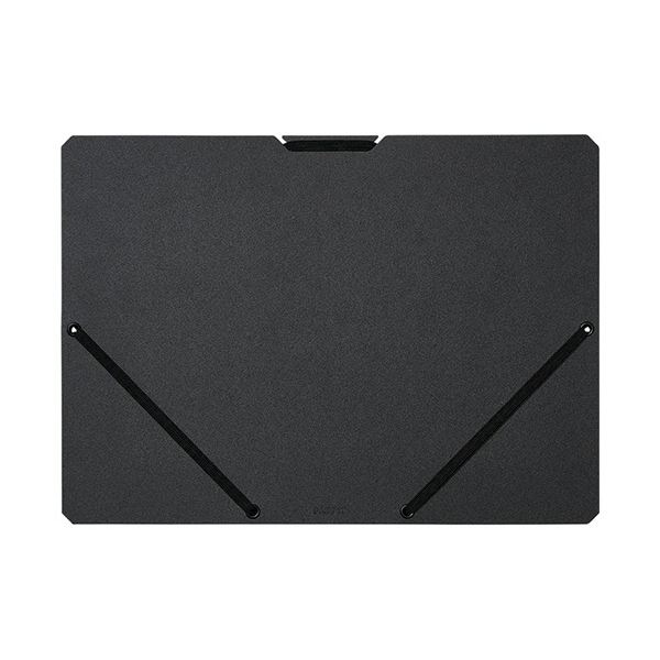 (まとめ) キングジム サンドイット ドキュメントホルダー A4ヨコ クロ 2582 1冊 (×5セット)