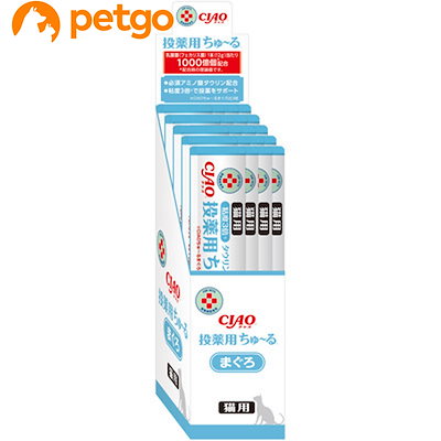 他サイト： 動物病院専用 CIAO（チャオ）猫用 ちゅ～る 投薬用 まぐろ 12g×20本入の商品画像